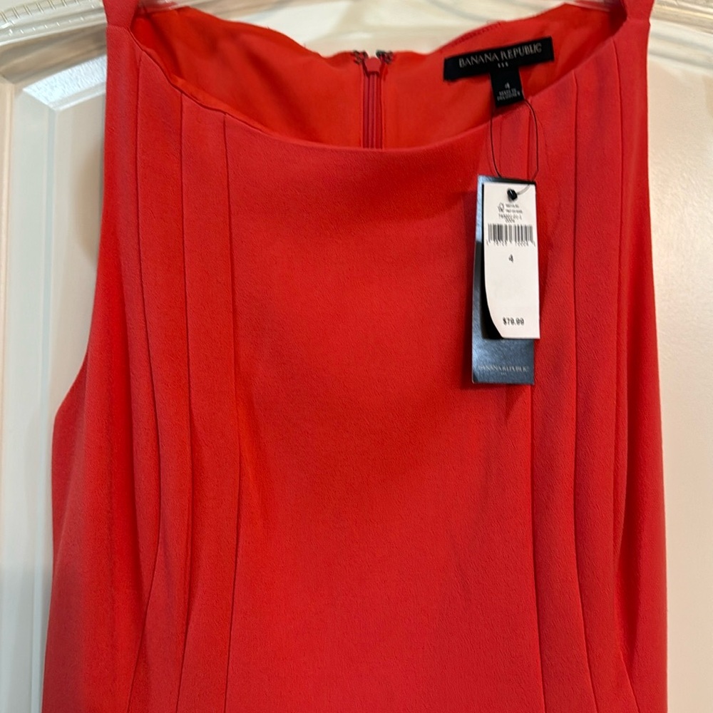 New with tags Banana Republic dress.  Amazing color.